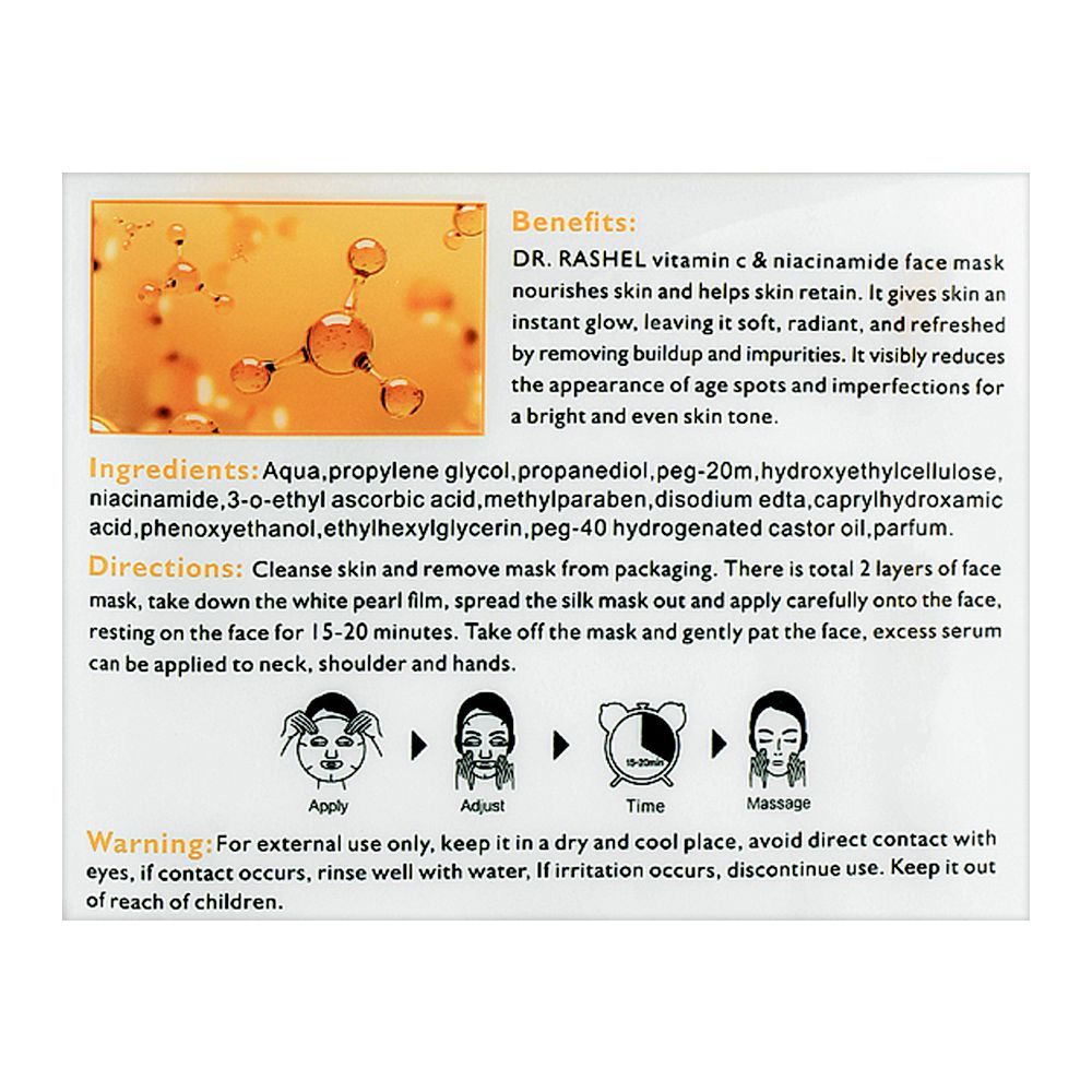 Mascarilla de Vitamina C - Dr. Rashel