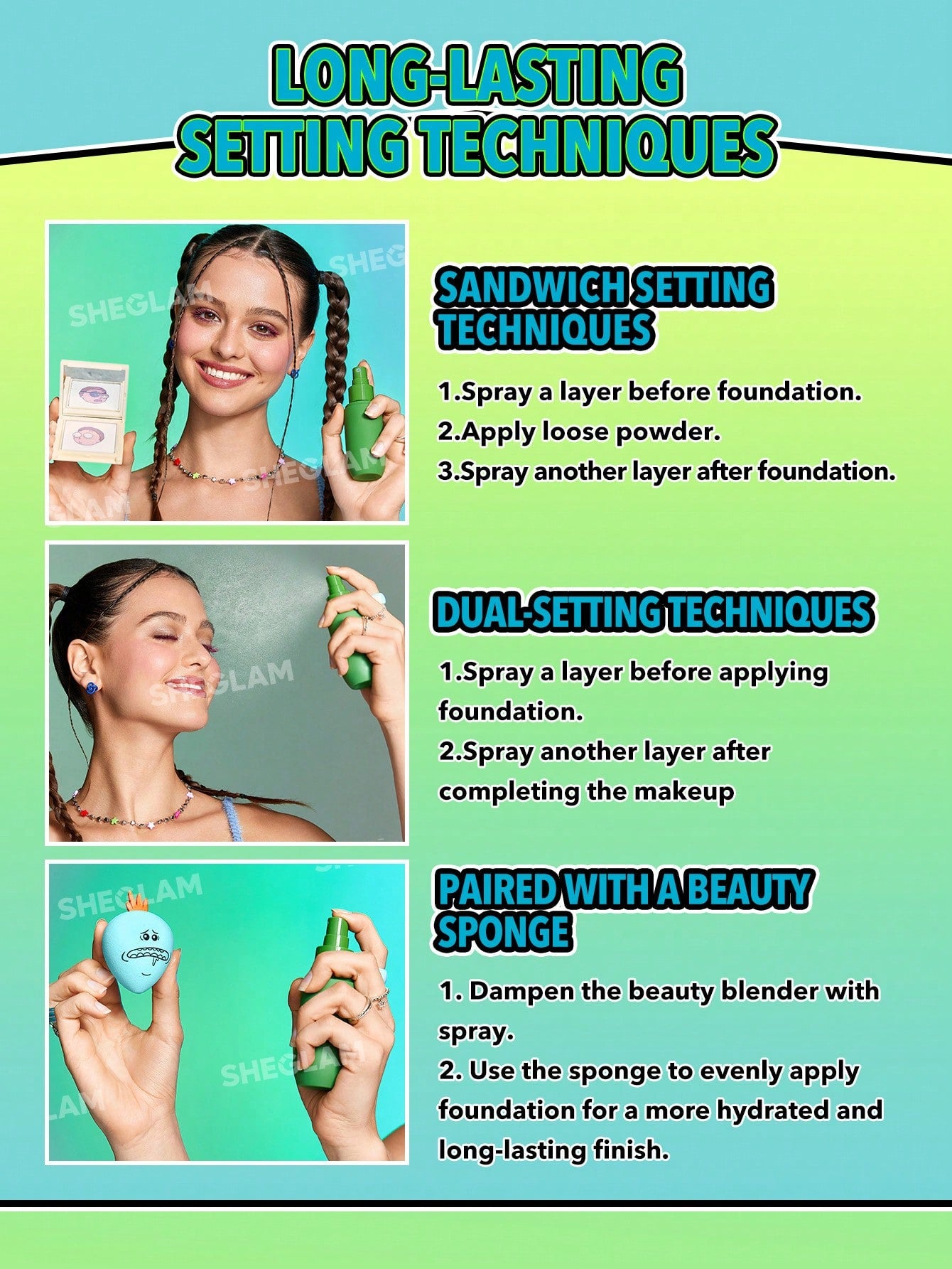 Spray Fijador Pickle Rick - SHEGLAM