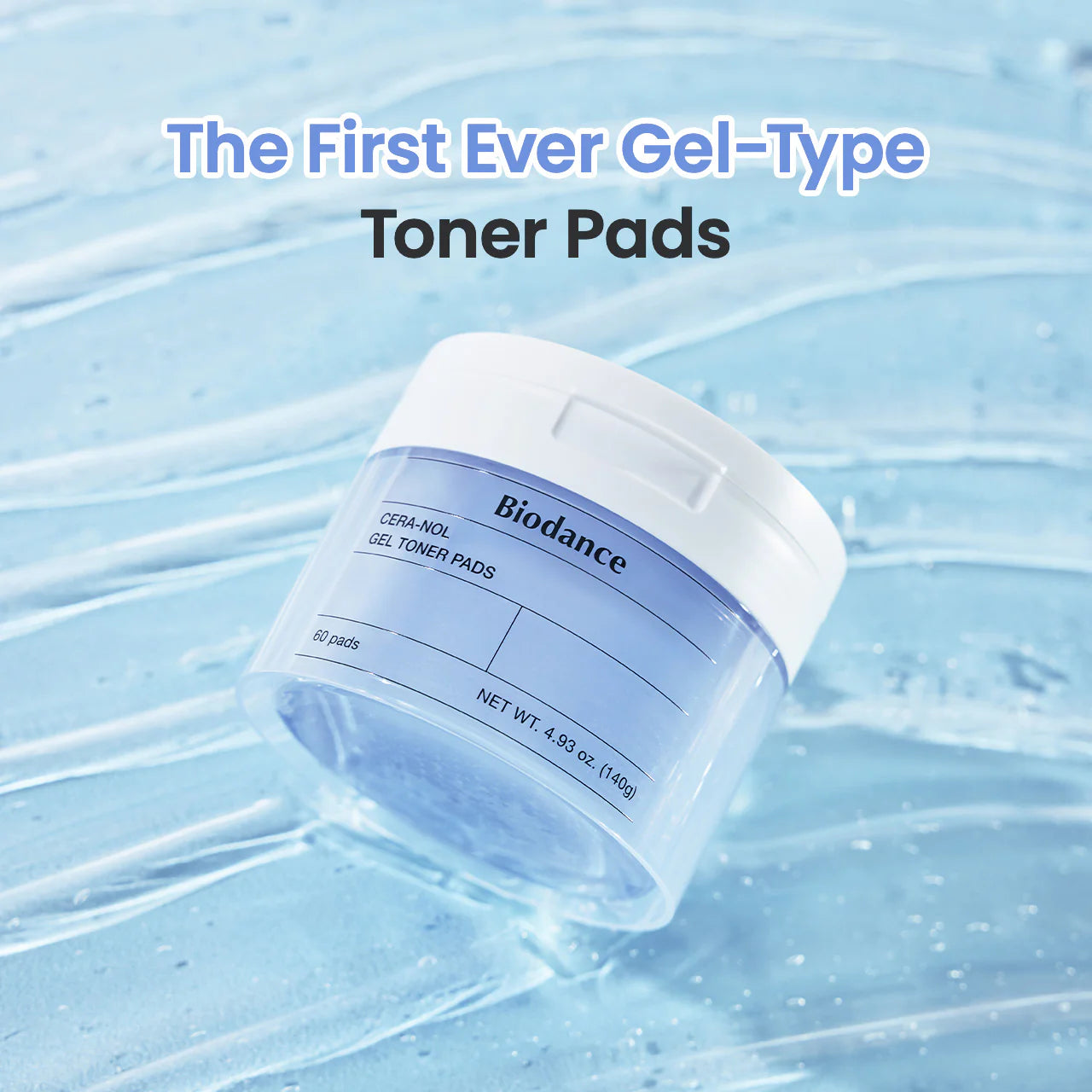 Cera-nol Gel Toner Pads – Biodance