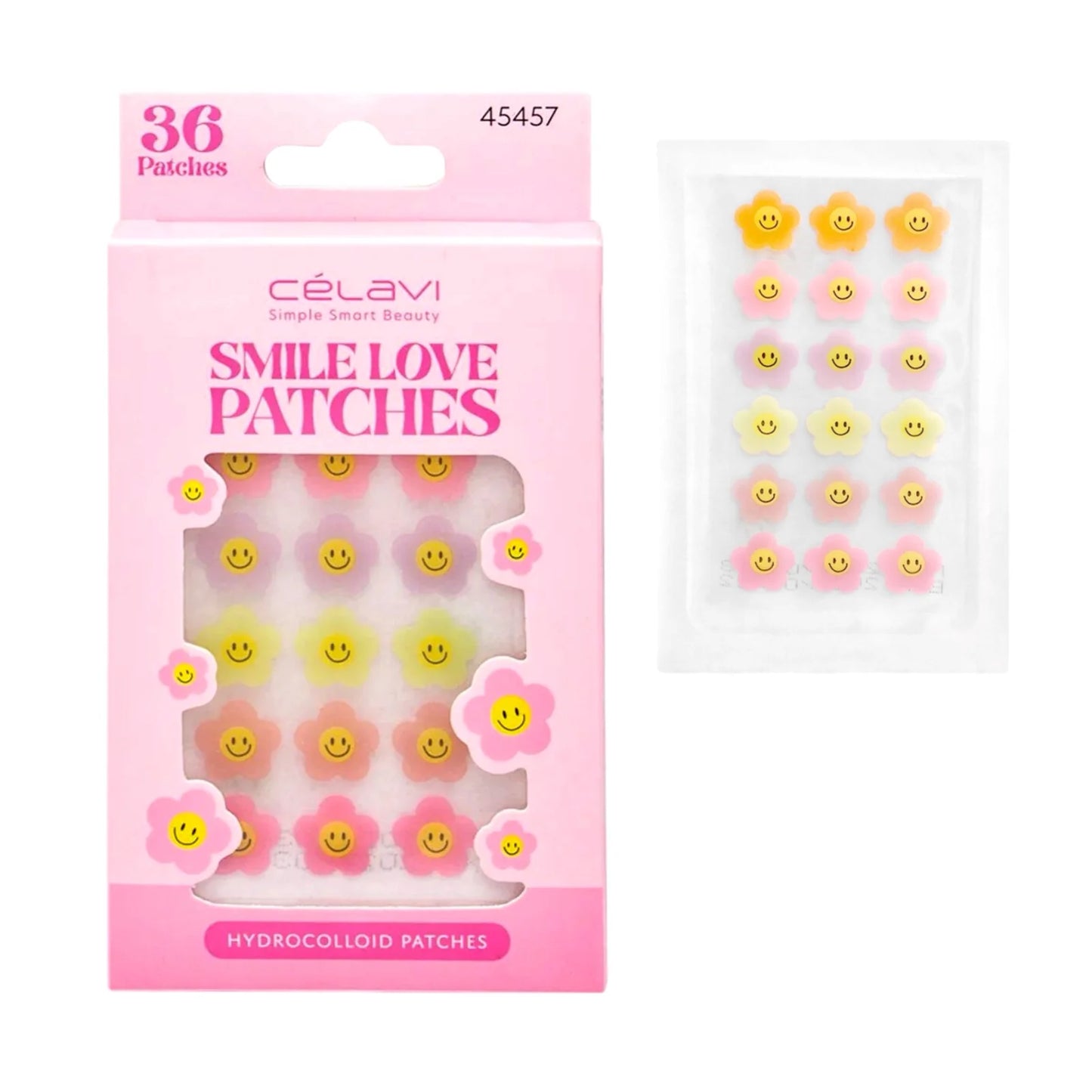 Parches para acné decorados - Célavi