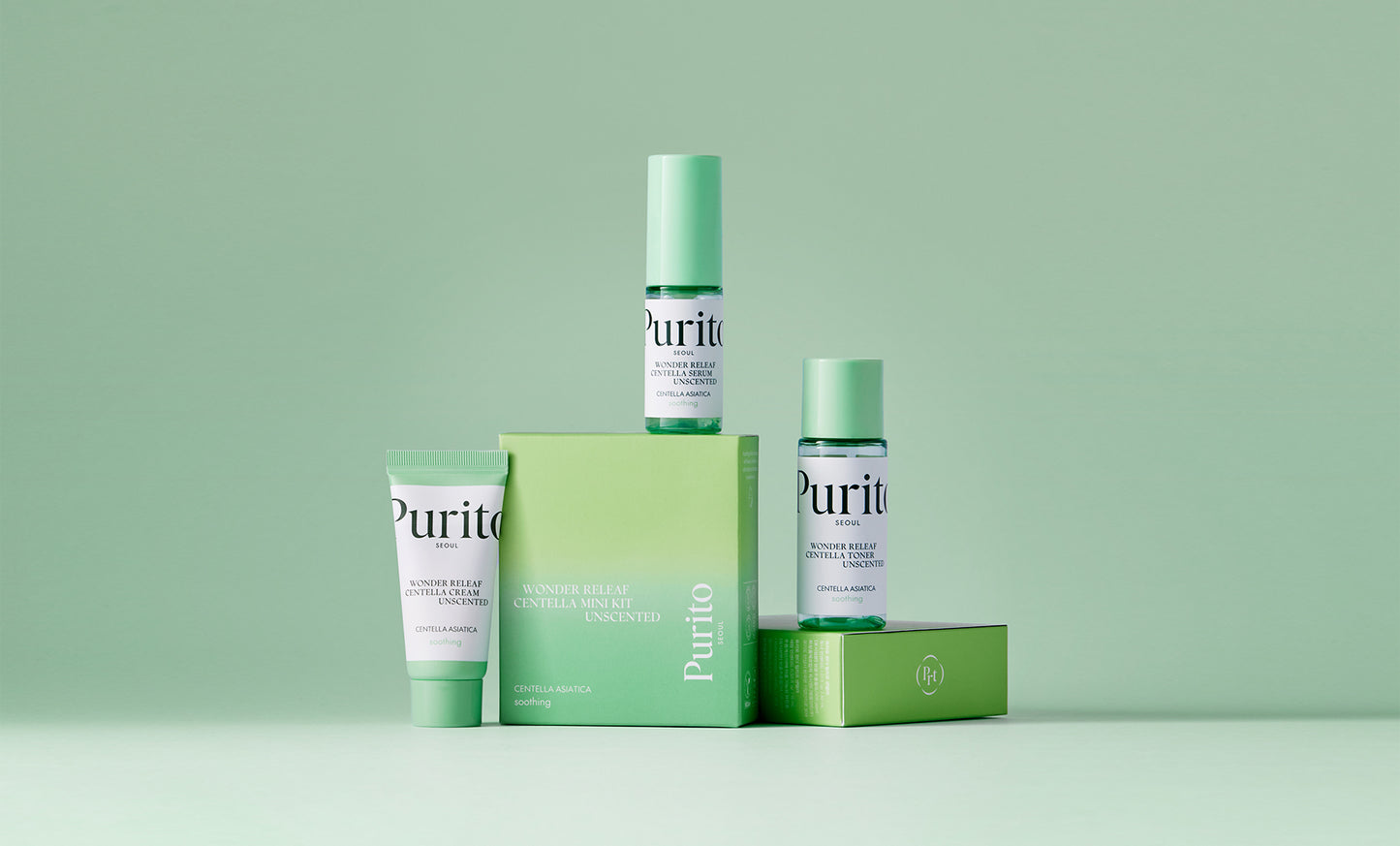Wonder Releaf Centella Mini Kit Unscented – Purito