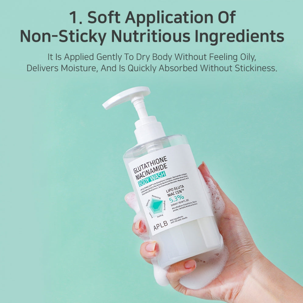 Glutathione Niacinamide Body Wash 300ml – APLB