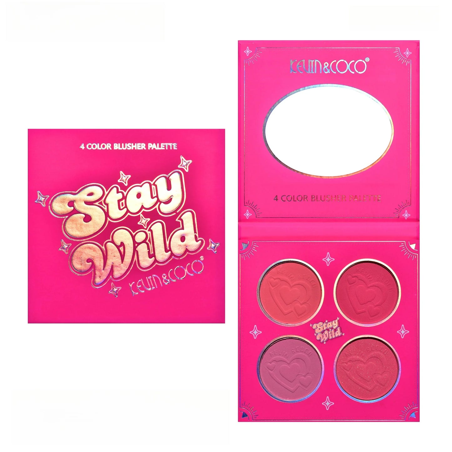 Paleta de rubores Stay Wild - Kevin & Coco