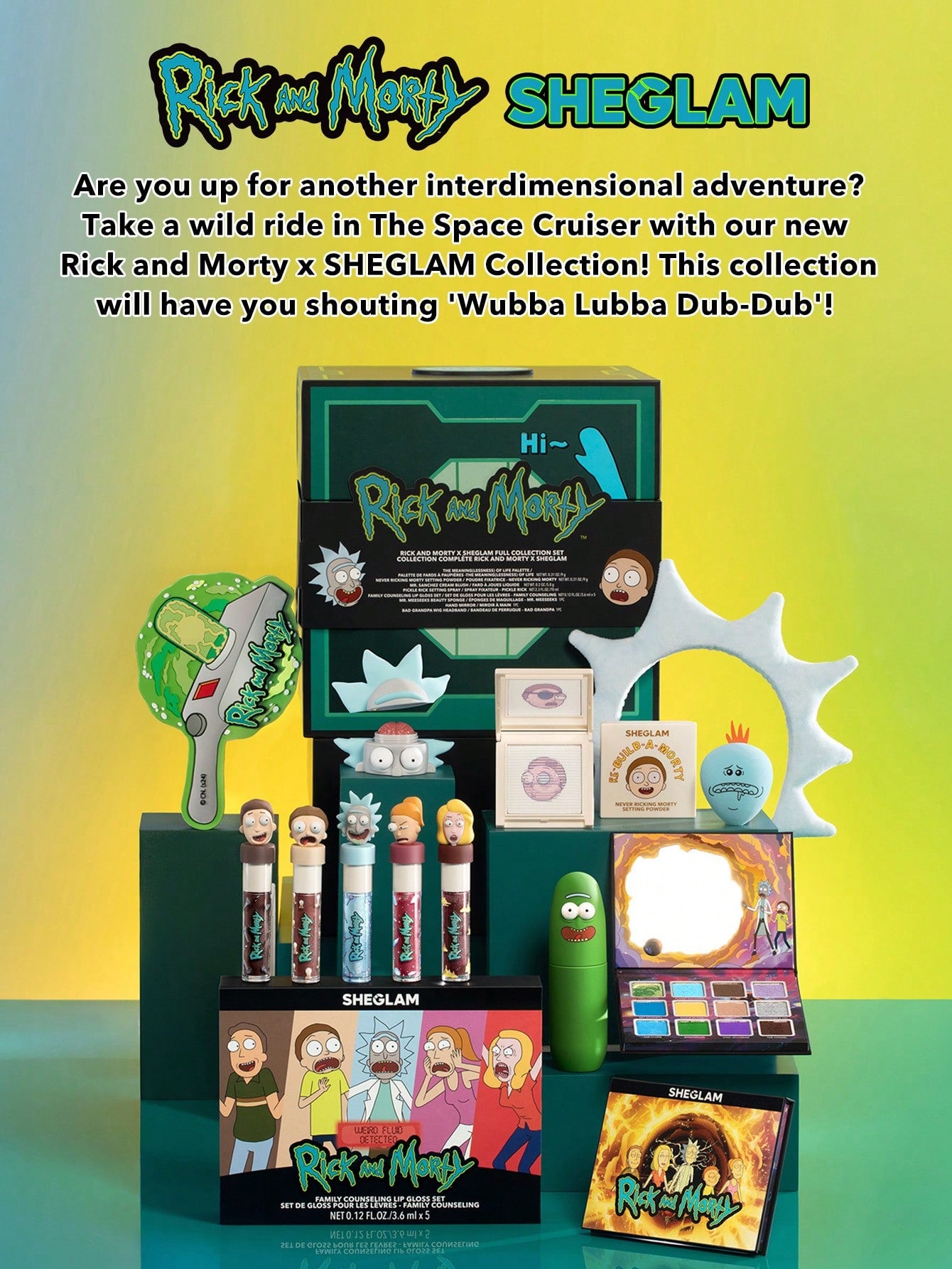Colección Completa Rick & Morty - SHEGLAM