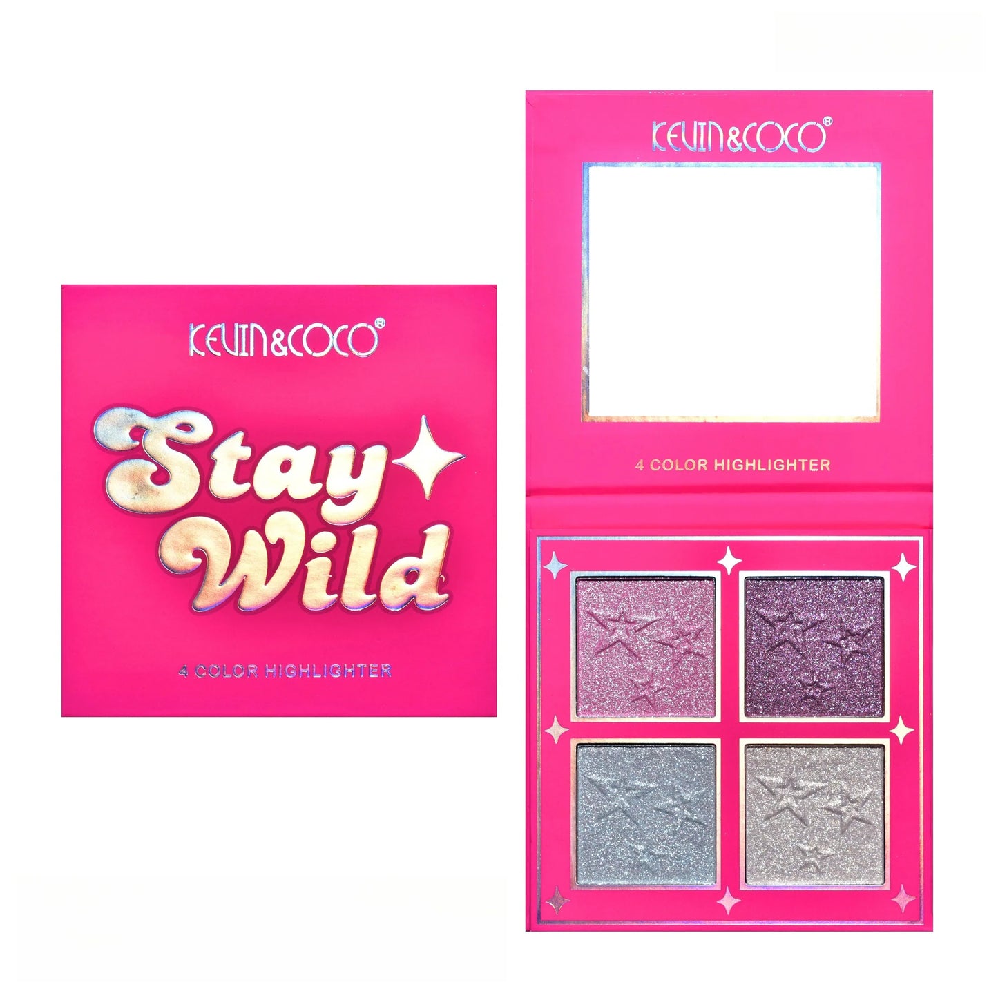 Paleta de iluminadores Stay Wild - Kevin & Coco