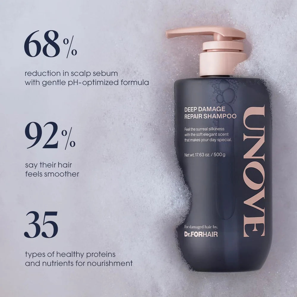 Deep Damage Repair Shampoo – UNOVE