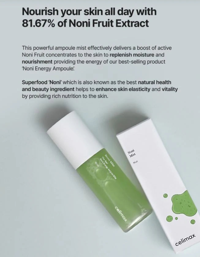 Noni Energy Ampoule Mist – Celimax