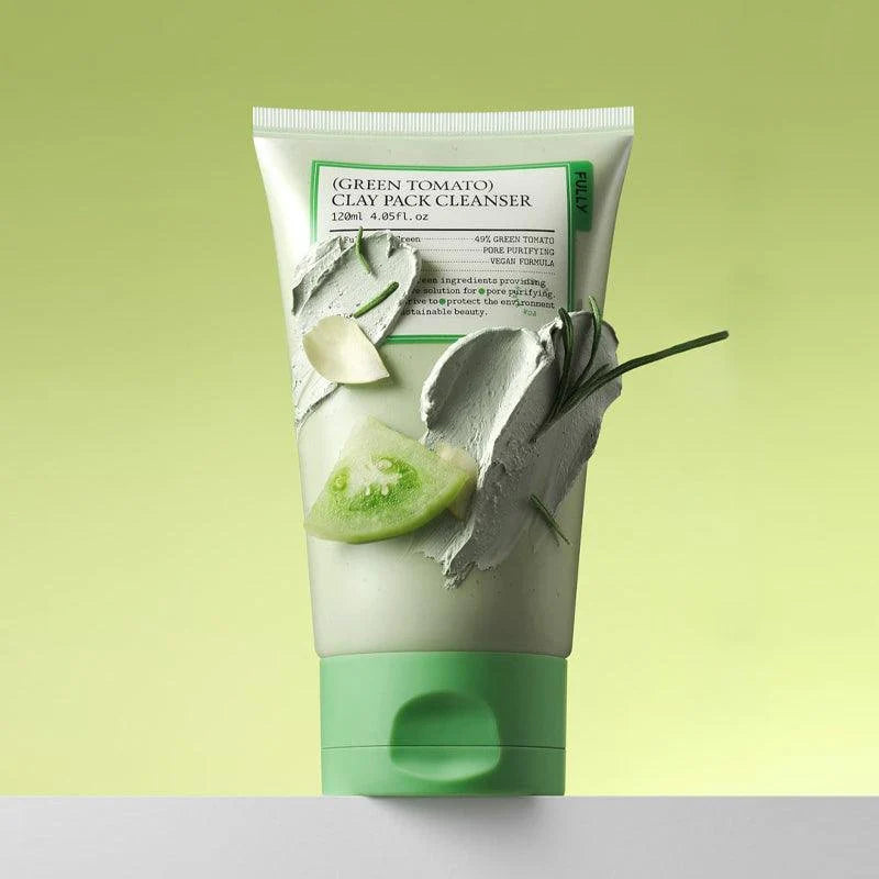 Green Tomato Clay Pack Cleanser – Fully