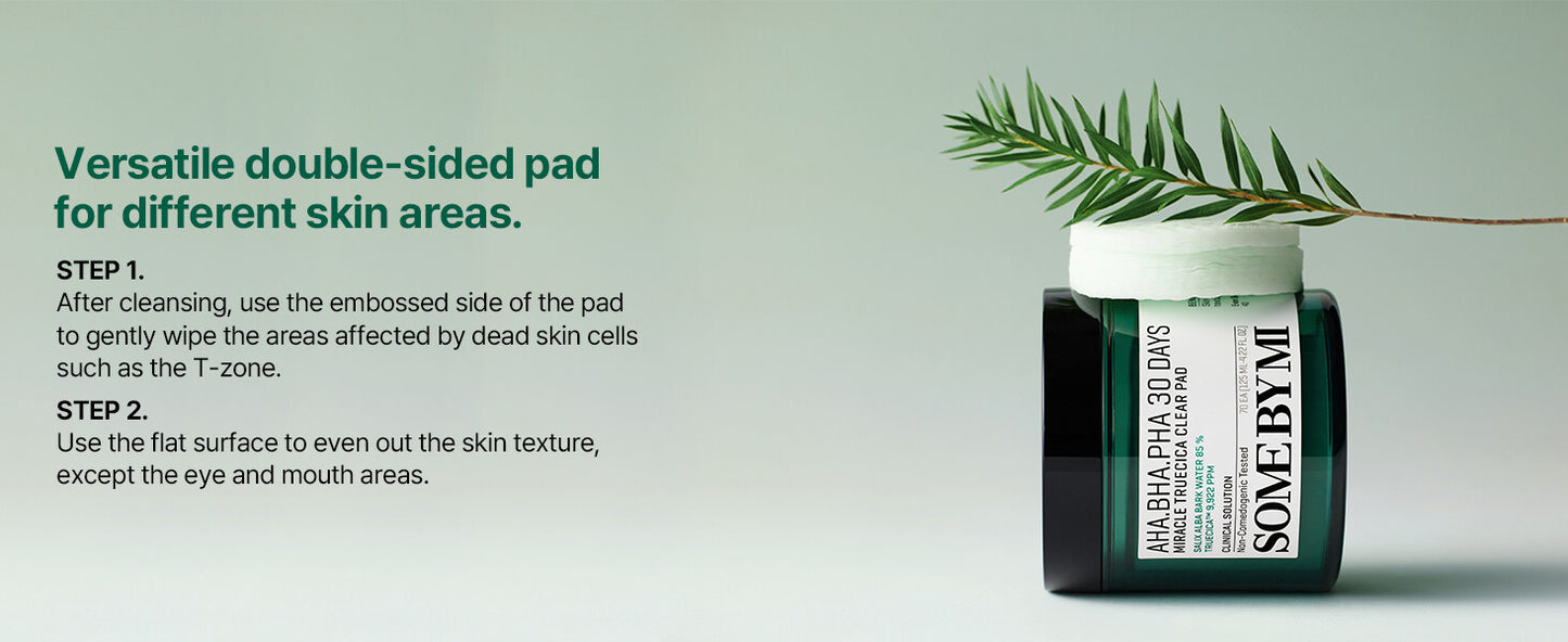 AHA-BHA-PHA 30 Days Miracle True Cica Clear Pad - Some By Mi