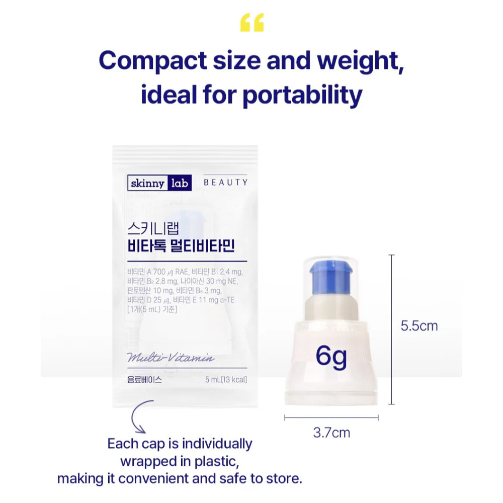Vita-Tok Multi-Vitamin (7ea / 7 days) – Skinnylab