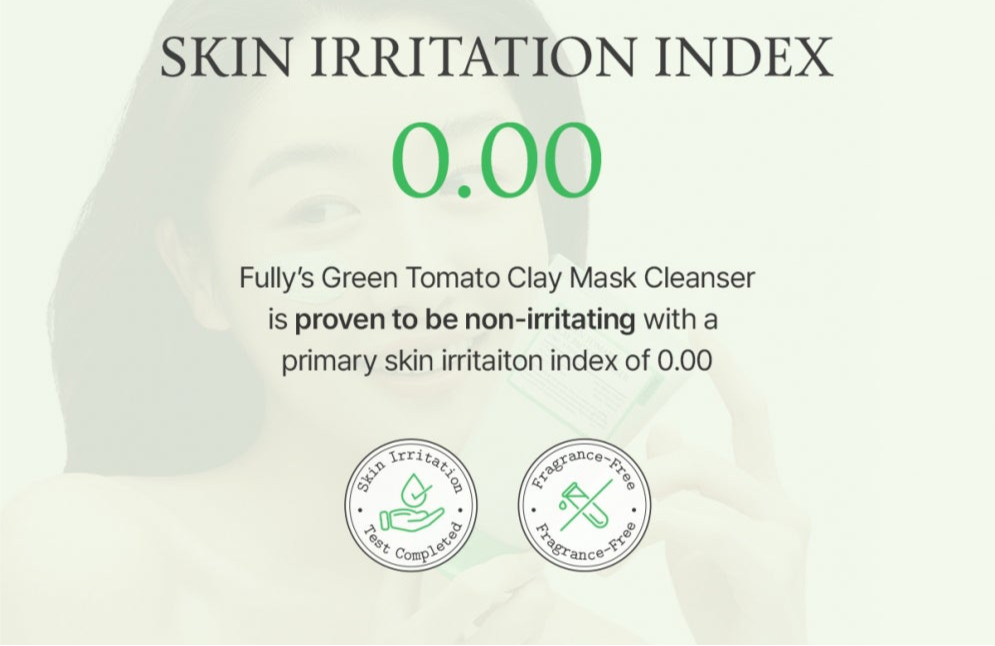 Green Tomato Clay Pack Cleanser – Fully