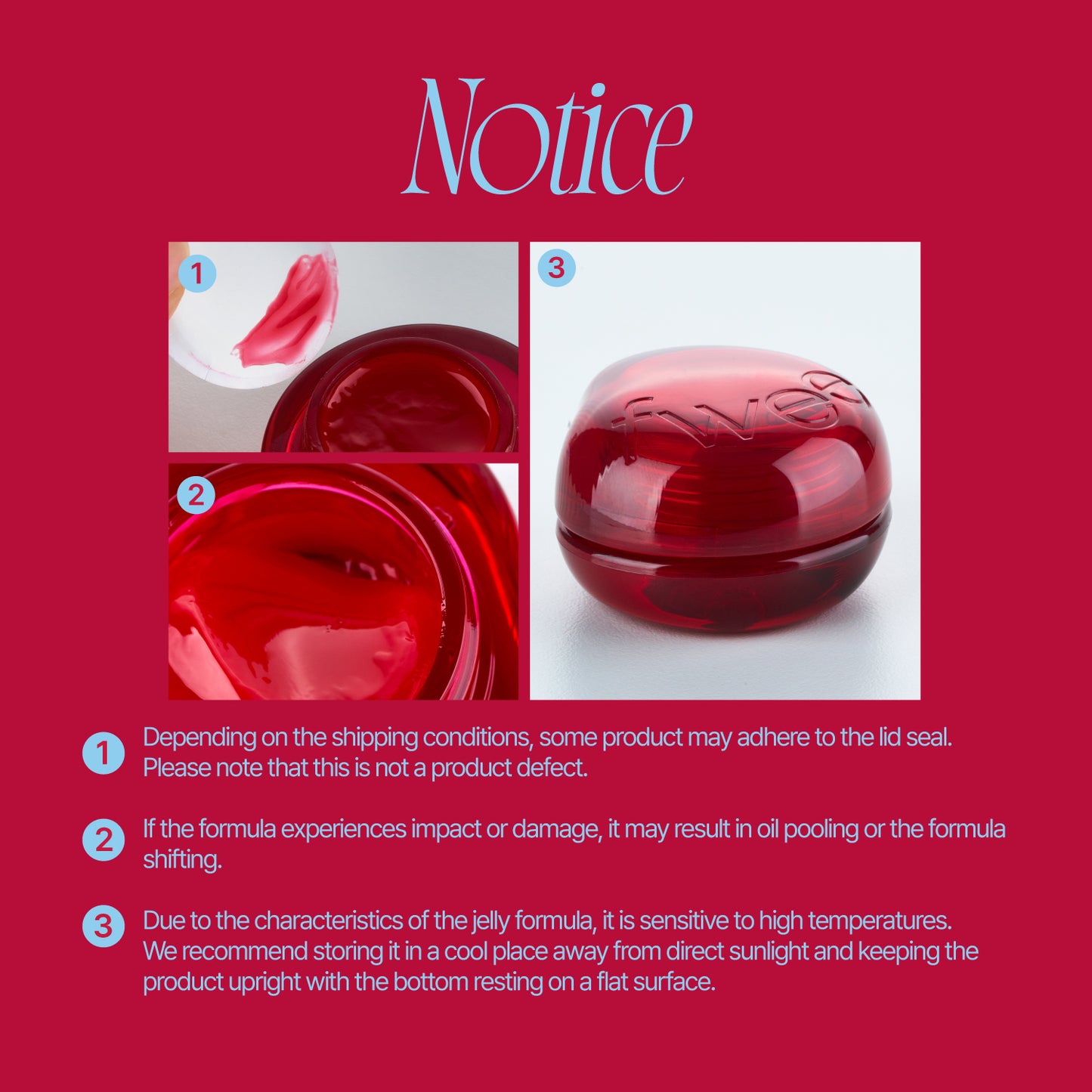 Keyring Lip & Cheek Glowy Jelly Pot Couverture– Fwee