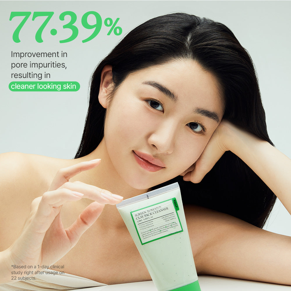 Green Tomato Clay Pack Cleanser – Fully