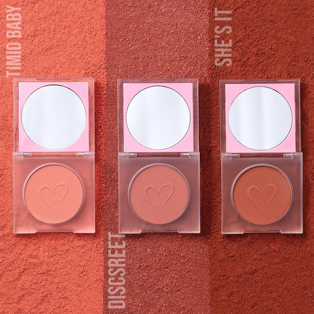 Rubor en polvo Blush Hush Singles - Beauty Creations