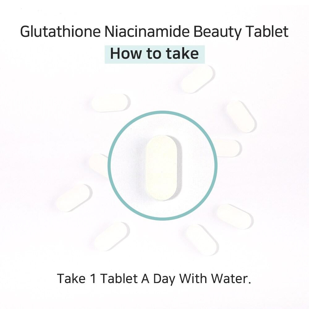 Glutathione Niacinamide Beauty Tablets – APLB
