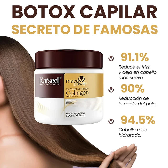 Combo mascarilla y gotas para cabello - Karseell