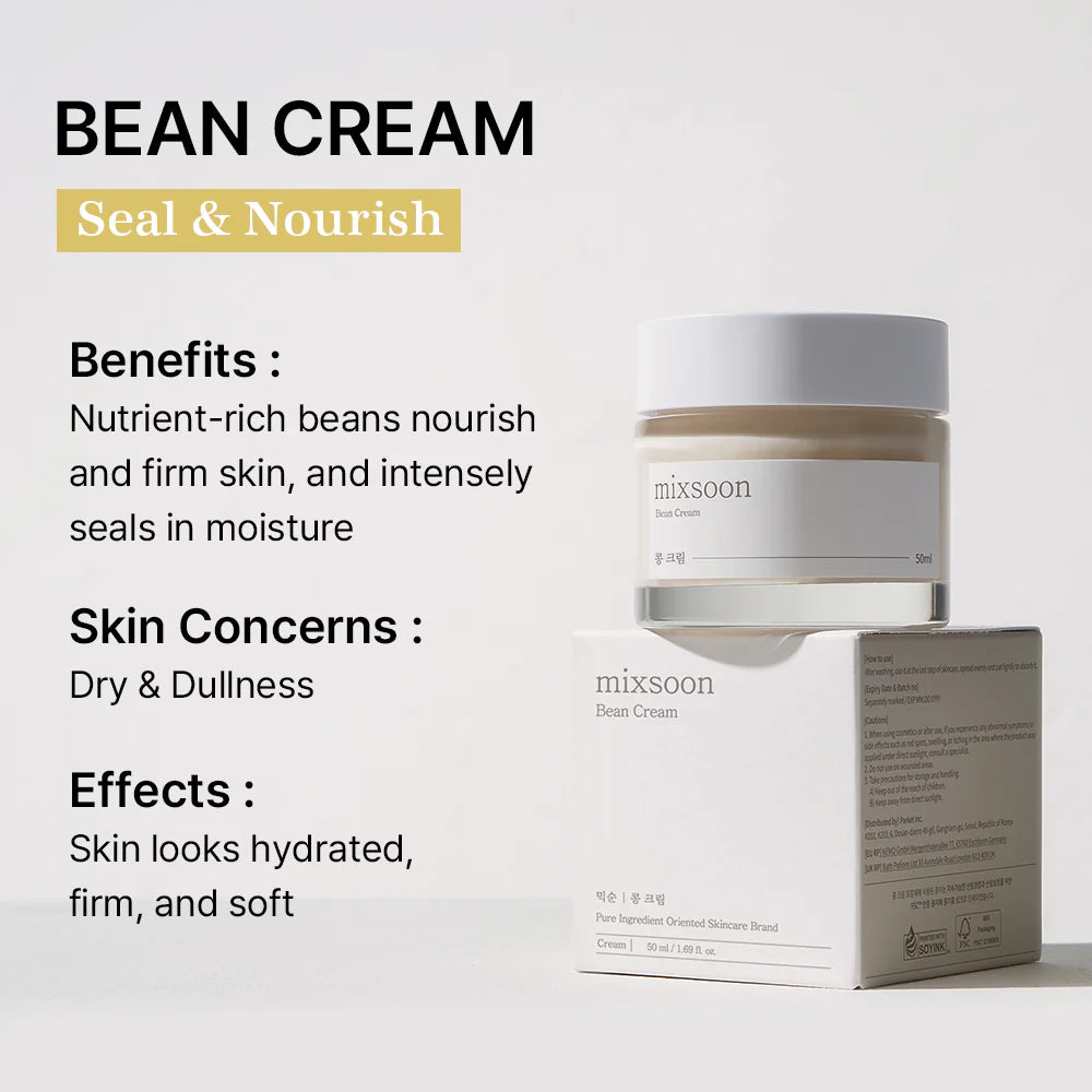 Bean Essence & Cream Duo Set - Mixsoon