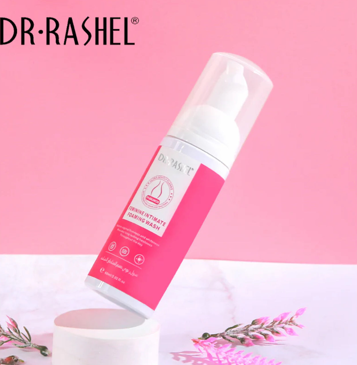 Espuma de limpieza íntima femenina - Dr. Rashel