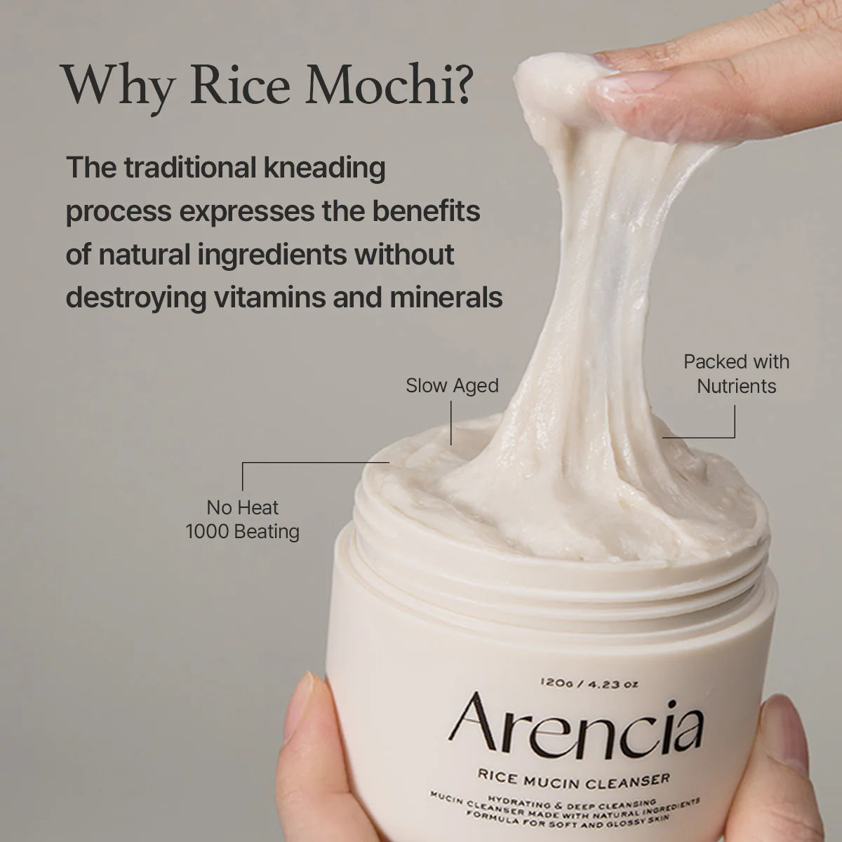 Rice Mucin Cleanser – Arencia