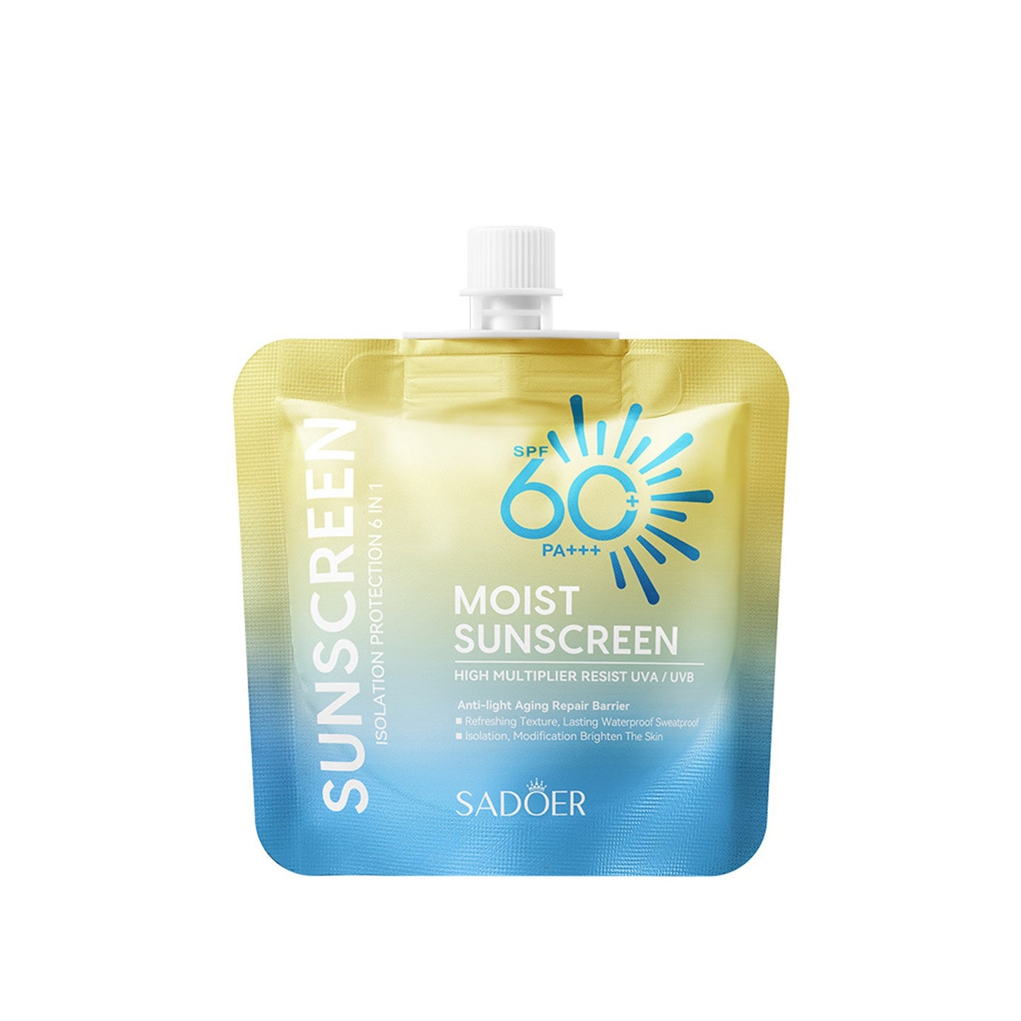 Sunscreen hidratante SPF 60 - Sadoer