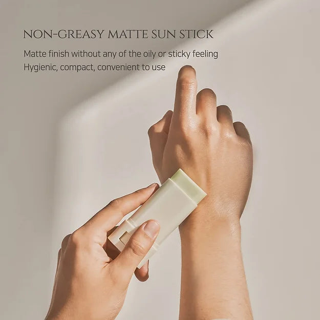 Matte Sun Stick: Mugwort + Camelia SPF50+ PA++++ - Beauty Of Joseon