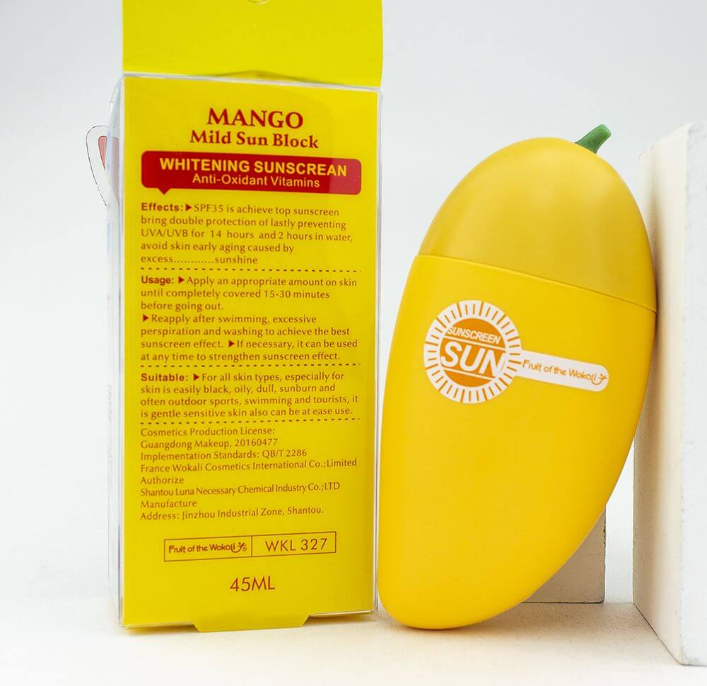 Bloqueador Solar Suave de Mango SPF 35 - Fruit of the Wokali